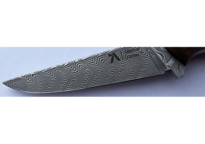 Foto Alleima launches Damax – next generation Swedish premium Damascus knife steel